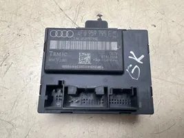 Audi A6 S6 C6 4F Durų elektronikos valdymo blokas 4F0959795E