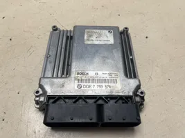 BMW 5 E60 E61 Calculateur moteur ECU 7793574