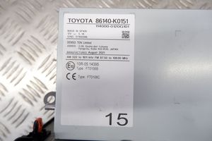 Toyota Yaris XP210 Monitori/näyttö/pieni näyttö 86140K0151