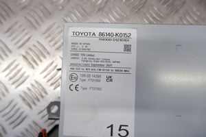 Toyota Yaris XP210 Monitori/näyttö/pieni näyttö 86140K0152