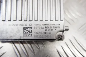 Toyota Yaris XP210 Tuulilasin tuulilasikamera 8646C0W040