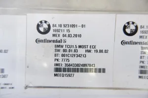 BMW 5 F10 F11 Moduł / Sterownik Bluetooth 9231091