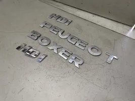 Peugeot Boxer Emblemat / Znaczek tylny / Litery modelu 