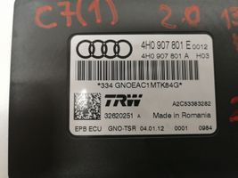 Audi A6 C7 Модуль управления ручным тормозом 4H0907801E