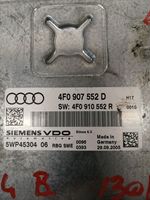 Audi A6 S6 C6 4F Moottorin ohjainlaite/moduuli 4F0907552D