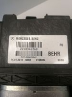 Mercedes-Benz S W221 Nagrzewnica / Komplet 2218342360