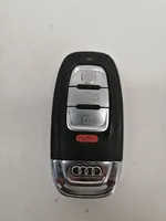 Audi Q5 SQ5 Užvedimo raktas (raktelis)/ kortelė 4G0959754DR