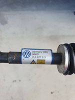 Volkswagen Touareg I Pompa / Siłownik klapy tylnej bagażnika / Komplet 7L6827611