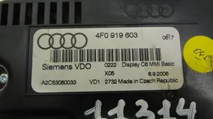 Audi Q7 4L Monitor / wyświetlacz / ekran A2C53080033