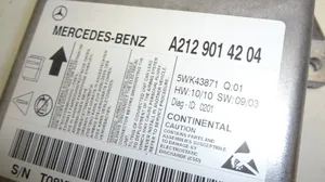 Mercedes-Benz E W212 Centralina/modulo airbag 5WK43871