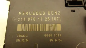 Mercedes-Benz E W211 Oven ohjainlaite/moduuli 