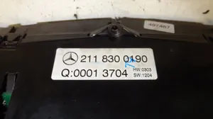 Mercedes-Benz E W211 Panel klimatyzacji 