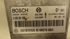 Mercedes-Benz S W221 Module de contrôle airbag 0285001896
