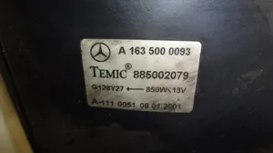 Mercedes-Benz ML W163 Jäähdyttimen jäähdytinpuhallin 885001021
