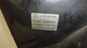 Mercedes-Benz ML W163 Elektrinis radiatorių ventiliatorius 885000901