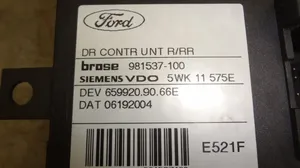 Ford C-MAX I Silniczek podnoszenia szyby drzwi tylnych 992764100
