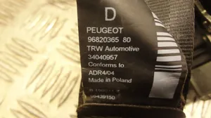 Peugeot 3008 I Ceinture de sécurité avant 34040957
