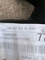 Volkswagen Golf VI Dolny panel schowka koła zapasowego 1K9867428AE