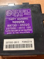 Toyota Avensis T220 Signalizacijos valdymo blokas 8973005020