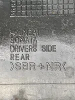 Hyundai Sonata Rear floor mat SBRNRK