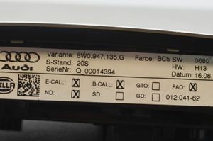 Audi Q5 SQ5 Illuminazione sedili anteriori 8W0947135G