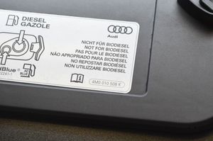 Audi Q5 SQ5 Polttoainesäiliön korkin suoja 4M0010508K