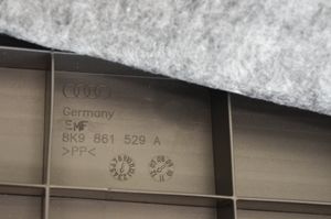 Audi A4 S4 B8 8K Tavaratilan kaukalon tekstiilikansi 8K9861529A