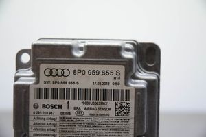 Audi A3 S3 8P Module de contrôle airbag 8P0959655S