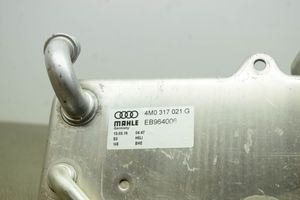 Audi Q7 4M Engine oil radiator 4M0317021G