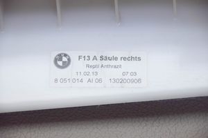 BMW 6 F12 F13 (A) Revêtement de pilier 8051014