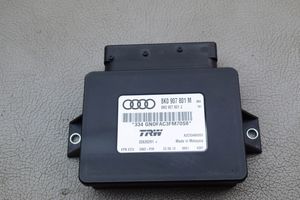 Audi A4 S4 B8 8K Takajarrun EMF-ohjainlaite/moduuli 8K0907801M