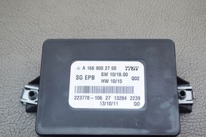 Mercedes-Benz B W246 W242 Takajarrun EMF-ohjainlaite/moduuli A1669002700