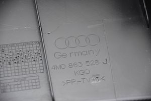 Audi Q7 4M Rivestimento laterale della consolle centrale posteriore 4M0863528J