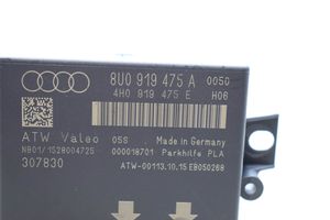 Audi Q3 8U Pysäköintitutkan (PCD) ohjainlaite/moduuli 8U0919475A