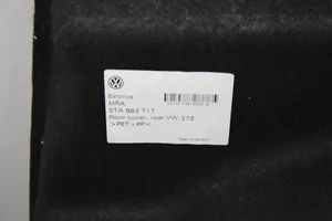 Volkswagen Touran III Trunk/boot floor carpet liner 5TA863717