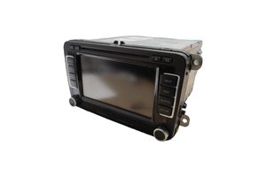 Volkswagen Golf VI Radio/CD/DVD/GPS-pääyksikkö 1T0035680B