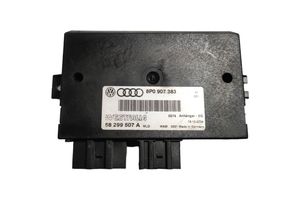 Audi A3 S3 8P Priekabos kablio valdymo blokas 8P0907383