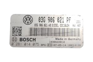 Volkswagen Caddy Sterownik / Moduł ECU 03G906021PF