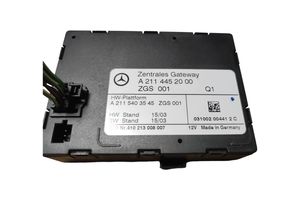 Mercedes-Benz E W211 Módulo de control Gateway A2114452000