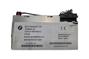 BMW X3 E83 Radio/CD/DVD/GPS-pääyksikkö 6512694343702