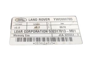 Land Rover Range Rover Sport L320 Moduł / Sterownik fotela YWC000785