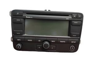 Skoda Fabia Mk2 (5J) Panel / Radioodtwarzacz CD/DVD/GPS 1Z0035191A
