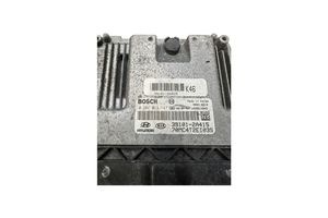 Hyundai Accent Unité de commande, module ECU de moteur 0281013147