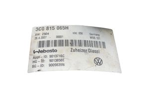 Volkswagen PASSAT B6 Ogrzewanie postojowe Webasto 3C0815065H