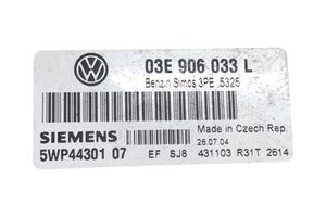 Volkswagen Polo Motorsteuergerät/-modul 03E906033L