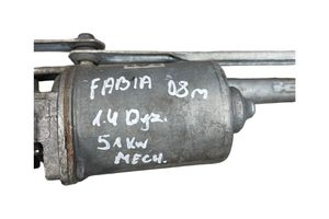 Skoda Fabia Mk2 (5J) Mechanizm i silniczek wycieraczek szyby przedniej / czołowej 5J1955113A