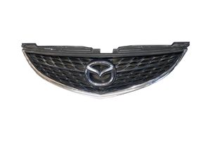 Mazda 6 Grille calandre supérieure de pare-chocs avant GS1D50712