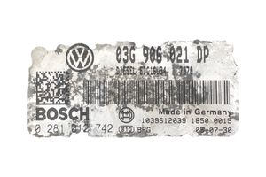 Volkswagen PASSAT B6 Moottorin ohjainlaite/moduuli (käytetyt) 03G906021DP