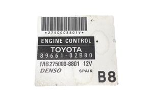 Toyota Corolla E120 E130 Sterownik / Moduł ECU 8966102B80