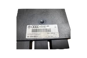 Audi A6 S6 C6 4F Centralina/modulo rimorchio barra di traino 4F0907383